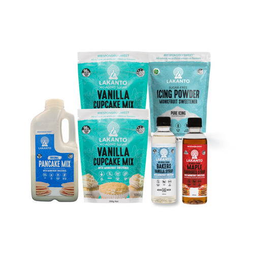 Lower Carb Vanilla Baking Box - contains gluten