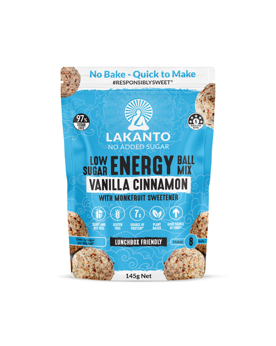 Low Sugar Energy Ball Mix Vanilla Cinnamon