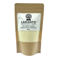 Lakanto No Added Sugar Soft Serve Mix Vanilla 200g