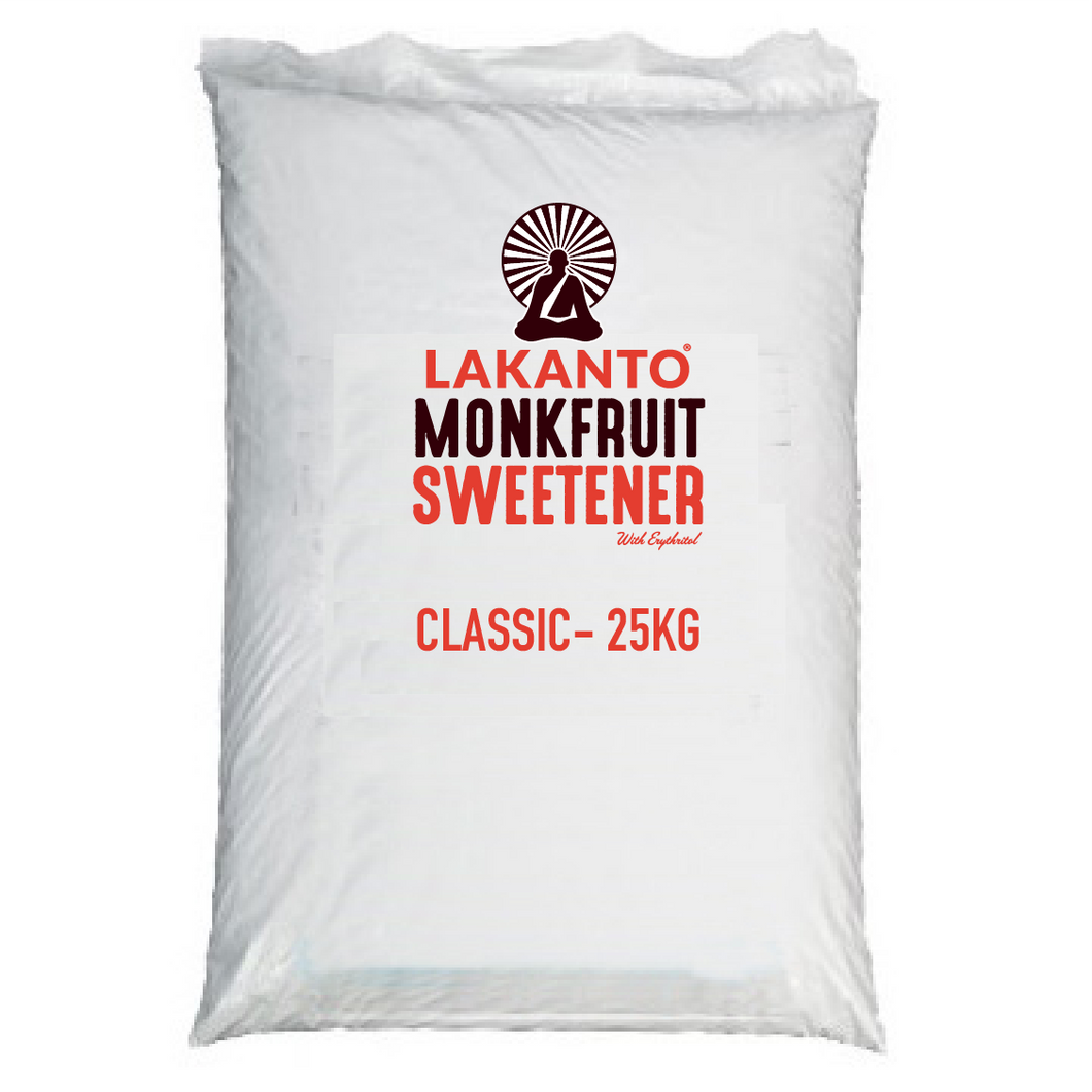 Classic Monkfruit 1:1 White Sugar Substitute Bulk 25kg