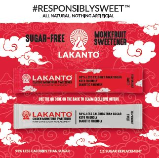 Lakanto Sachet Promotion