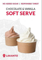 Lakanto Monkfruit Sweetened No Added Sugar Soft Serve Mix - Vanilla (Bulk)